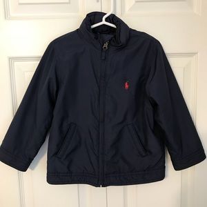 Polo navy blue lightweight boys jacket, size 3T
